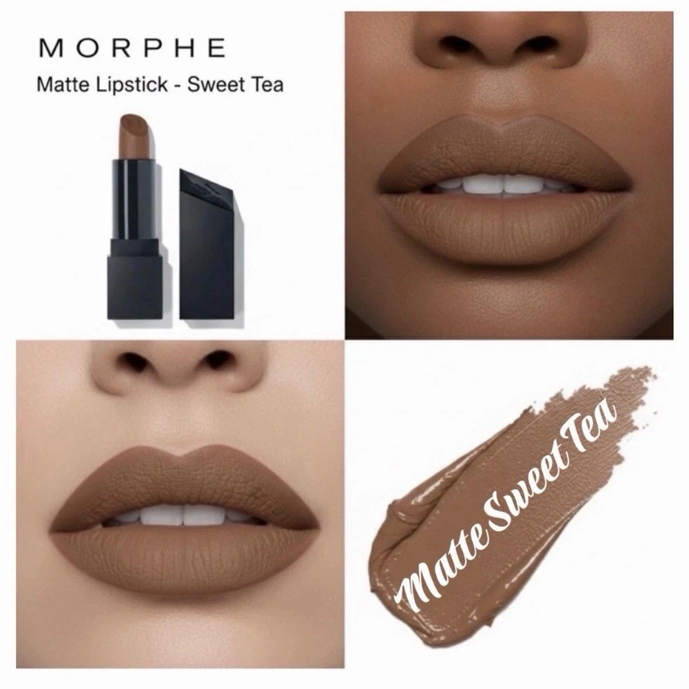 Morphe Creamy Matte Lipstick in Shade Sweet Tea (Mocha) NEW